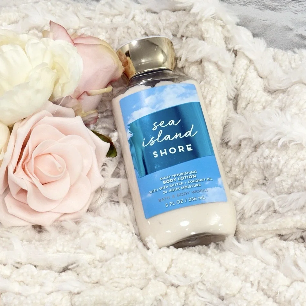 Bath & Body Works Sea Island Shore Body Lotion Daily Nourishing 8 oz New